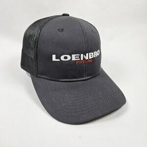 Port Authority "Loenbro Pipeline" Snapback Trucker Cap, Size Adjustable